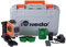 Nedo® X-Liner 3D green - Grüner Multilinien-Laser mit 3 x 360° Laserlinien - robuste Selbstnivellierung