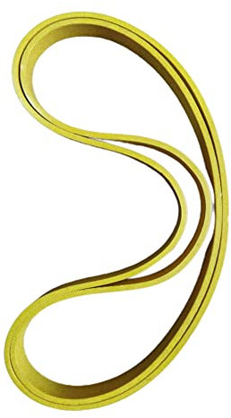 2 x Bandsägen-Gummiband, 20,3 cm, Holzbearbeitung, Bandsäge, Gummiband, Bandsäge, Scrollrad, Gummiring,Bandsäge Gummireifen Holzbearbeitungs Ersatzteile, Bandsägen Gummiband