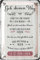 LANOLU Retro Blechschild GEH DEINEN WEG, Sprüche Schild Freundschaft, Shabby Chic Deko, Geschenk Motivation, Retro Farmhouse Deko, vintage Metallschilder in Holz-Optik aus Metall 20x30cm