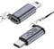 Seminer USB C zu Mini USB Adapter (2er Pack), Typ-C Buchse zu Mini USB Stecker Konvertieren, Kompatibel mit Digitalkameras, Computer, GPS