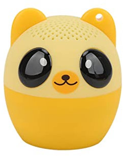 SEAFRONT Portable Speaker Cartoon Animal Bitty Boomers Speaker Cute Style Wireless Mini Speaker with Selfie Remote Control Function Good Gift for Girls Women (Bear)