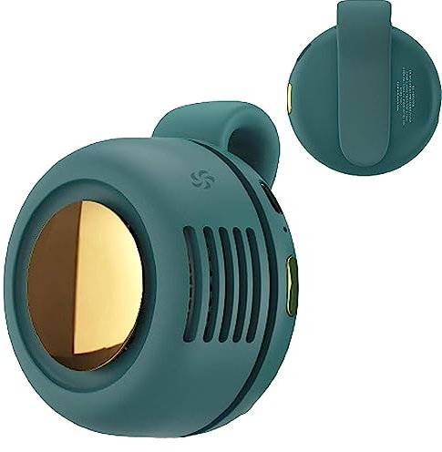 puzzlegame Abanico De Cuello | Ventilador de Cuello pequeño Recortable para un enfriamiento silencioso | Aficionado Las Actividades al Aire Libre Deportes de Verano Esenciales para IR de Compras