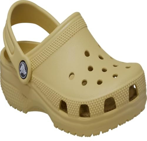 Crocs Unisex Kids Classic Clog T Clog, Wheat, 4 UK Child