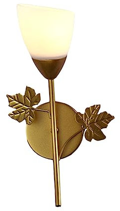 CRILSTYLEO Applique Murale Nordique Led En Fer Lampe De Chevet Forme Fleur Décoration Intérieur