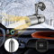 Car Heater, 12V 150W Portable Windshield Defogger and Defroster, 2 in1 Fast Car Heater Defroster, Plug in Automobile Windscreen Fan with Suction Holder for All Cars