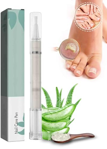 Nail Care Pen, Nail Care Pen Fungus, Healthy Conventional NAIL CARE PEN, Foot Care Nail Repair Pens, Containing Aloe Vera & Tea Tree Oil For Ingrown & Thick Nail Fast And Effective (1PC)