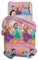 Disney Bettwäsche-Set für Einzelbett, Bettbezug + Kissenbezug, Bettbezug mit Kissenbezug, Bettbezug 155 x 200 cm, 100% Baumwolle, Prinzessinnen (kein Spannbettlaken)