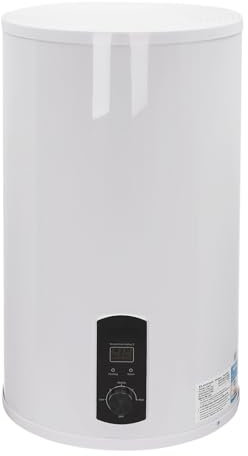 Elektrischer Tank-Wassererhitzer,120L ABS Warmwasserbereiter,Temperaturregelungsbereich 25-75°C mit 3 Schläuche für Küchen, Toiletten, Friseursalons