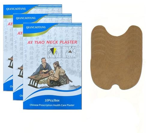 ThermaCare Nacken-Wärmepflaster – 30 Packungen (3 Boxen) | medikamentenfreie Schmerzlinderung & Muskelentspannung | langanhaltende Wärmetherapie bei Nackensteifheit & Verspannungen (Kniepflaster)