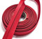 Satin- Schrägband vorgefalzt 40/20mm rot 10m
