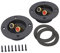 BRIGHTFUFU 2Pcs Speaker Wire Connector Terminal Cup Plated Way Speaker Box Connector for Car Home Audio Subwoofer Material