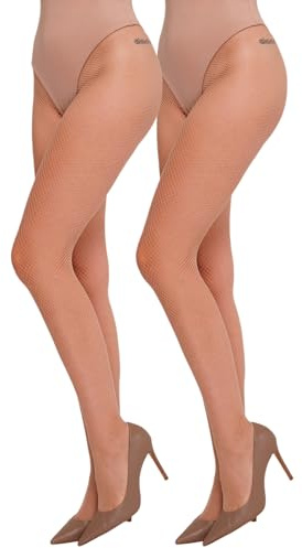 Annes styling Netzstrumpfhose Netzstrümpfe Diamant-Strumpfhose für Frauen Kreuzgeflecht Zaun