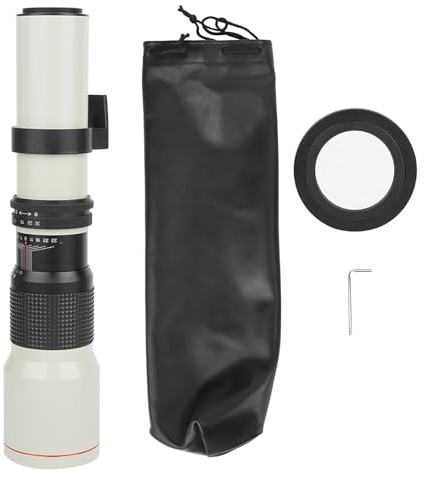 Fyearfly 500 mm F8F32 Teleobjektiv für Canon EF-S, manueller Fokus, Erfassung entfernter Motive, erschwingliche Lösung für Fernaufnahmen