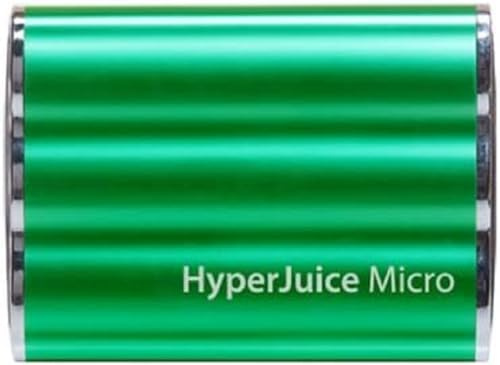 HyperMac HM 36 Micro Externe Lithium-Ionen Batterie (3600 mAh) für Apple iPhone/iPod/iPad grün