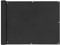 vidaXL Écran de Balcon Tissu Oxford Anthracite Brise-Vue Brise Vent Pare-Vue