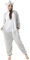 Katara 1744 Funny Mouse Pyjamas For Slumber Parties or Birthdays, Unisex Fancy Dress Overall - Size S