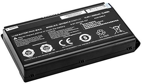 XITAIAN 14.8V 76.96Wh W370bat-8 6-87-W370S-4271 Ersatz Laptop Akku für Clevo W350ET W350ETQ W370ET Sager NP6350 NP6370 Schenker XMG A522 A722 Series