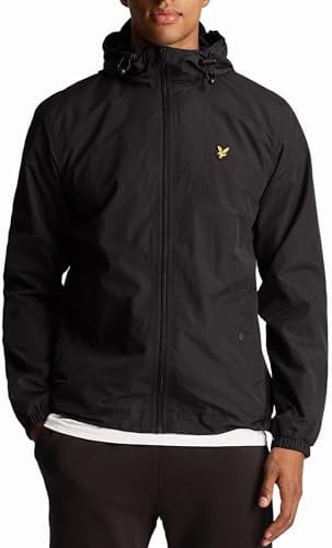 Lyle & Scott lässige Jacke Herren - Zip Through Hooded Jacket in den Größen XS -XXL - Eine leichte Kapuzenjacke für einen bequemen Look bei jedem Wetter