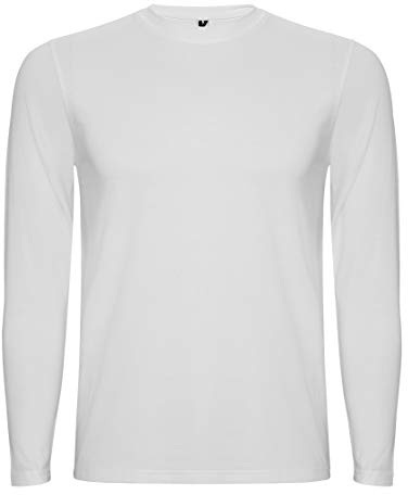 Camiseta térmica Interior de Algodón para Niños – Camiseta Infantil íntima Manga Larga y Cuello Redondo en Punto canalé, clásica, cómoda, Lisa y Suave