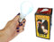 MilesMagic Magician's Comedy Magic Lamp LED Glow In Hand Touch Model Gimmick mit Magnetring und Batterie-Licht Push-Birne für Zaubertrick, weiß