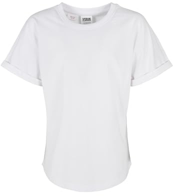 Urban Classics Herren Boys Long Shaped Turnup Tee