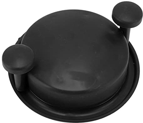 Fleischzerkleinerer, einfache Bedienung, rutschfeste Mehrzweckbasis, Hühnchen-Zerkleinerungswerkzeug, spülmaschinenfest für Hähnchen, für Restaurants(Schwarz)