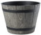 VERDENIA Macetero de Madera Ligero, Maceta Decorativa para Plantas para Interior y Exterior, de plástico, 30 cm, Color Gris Oscuro