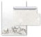 Logbuch-Verlag Set 50 Blatt Weihnachtsbriefpapier + 50 Umschläge - Weihnachten Briefpapier mit Kuvert für Firmen Geschäftsbrief Weihnachtsbrief DIN A4