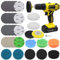 VIBRATITE 32PCS Scheinwerfer Restaurations Set, Polier Kit zur Wiederherstellung Stumpfer Verblasster Scheinwerfer,DIY Headlight Restoration Kit mit Schleifpapier,Polierschwamm, Schleifvlies