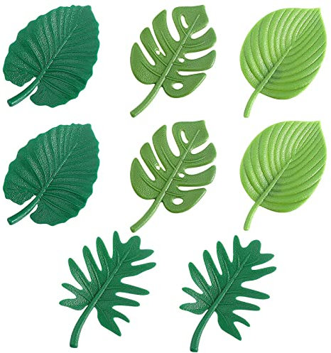 8 imanes de nevera con diseño de plantas, mini imanes para nevera, hojas verdes, bonito imán para nevera, taquilla, hogar, oficina, decoración de pizarra blanca