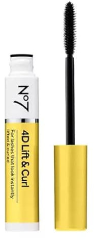 Boots No7 4D Lift & Curl Wimperntusche, Braun / Schwarz, 7 ml, 1 Stück