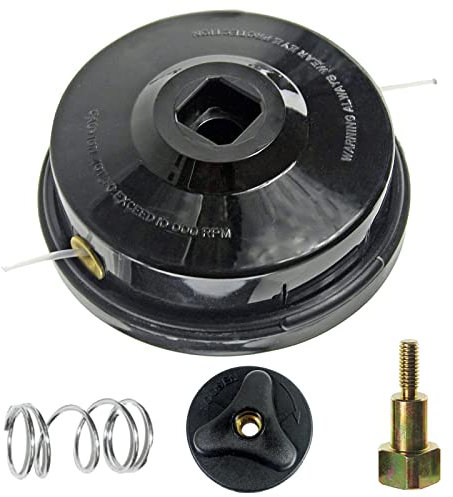 SPARES2GO Cabezal de alimentación manual compatible con Honda GX25 GX35 UMK425E UMK431E UMK435E UMR425E