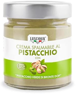 Crema spalmabile al Pistacchio con Pistacchio Verde di Bronte DOP al 45 %