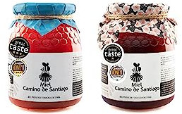 Miel cruda 1kg Bosque y 1 kg Castaño. Pura de abeja, 100% españa, artesana y gourmet. Lote de 2. Cosecha Julio 2024. Trazabilidad absoluta.