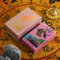 GIBZ Tarot Deck Diseño Rosa Juego de Cartas para Contar el Futuro con Caja para Principiantes