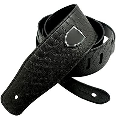 Akustische E-Gitarrengurte, 75x7x1,2cm/29,5x2,8x0,5 Zoll Bassgitarrengurt PU Leder Gitarrensaitengurt Elektrischer Schultergurt Gitarren Schultergurt Bass Ukulele Gurt Guitar Strap für Männer Frauen