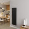 Biubiubath Black 1500x470mm Tall Cast Iron Vertical Double Column Traditional Central Heating Horizontal Radiators