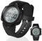 Orologio digitale da arbitro, impermeabile, cronometro, per partite sportive, ufficiale, per allenatori, orologio da polso militare con quadrante grande, retroilluminazione a LED, per corsa e