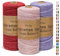 OurTop Premium Makramee Garn 3er Set, 3mm x 100m Macrame Cord Makramee Schnur Makramee Kordel, Garn für DIY Handwerk, Weben Dekoration, Hängepflanze Pflanze Aufhänger(Blush, Lila, Rot)