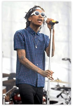 doegka Wiz Khalifa Poster auf Leinwand, Schlafzimmer, Dekoration, Landschaft, Büro, Raumdekoration, Geschenk, 50 x 75 cm