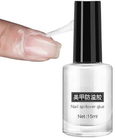 Peel Off-Basisschicht, Gel Peel Off Base Coat - Maniküre Kleber | Peel Off Base Coat Press Nails Base Coat Nagellack Abziehbares Basisgel für Takeoff Nail Practice 15ml