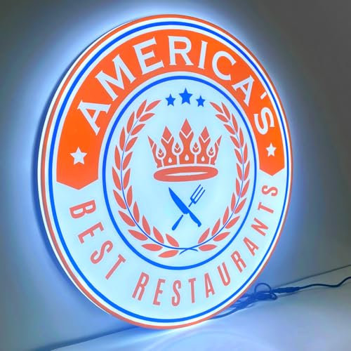 Neonapm Custom Logo Light Up Schilder | personalisiertes Ultradünnes LED-Leuchtschild für Werbung und Dekoration | Superflaches Wandschild mit Beleuchtung | Ideal für Fotos, Poster und Logos