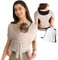 Écharpe de transport extensible pour bébé - Porte-nouveau-né - Beige - Taille M