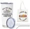 Onperpoe Book Lover Gifts Set, Canvas Bag and Stainless Steel Insulated Cup with Straw and Lid, Double Wall Vacuum Travel Coffee Tumbler Set Books Tote Bag Gifts for Book Lovers