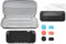 CERFFOOL Kit Custodia Protettiva per Nintendo Switch 2 Custodia Protettiva in Silicone Nero + Custodia da Trasporto + 2 PCS Protezione Schermo + Set di 6 Tappi Joystick per Accessori di Ricambio