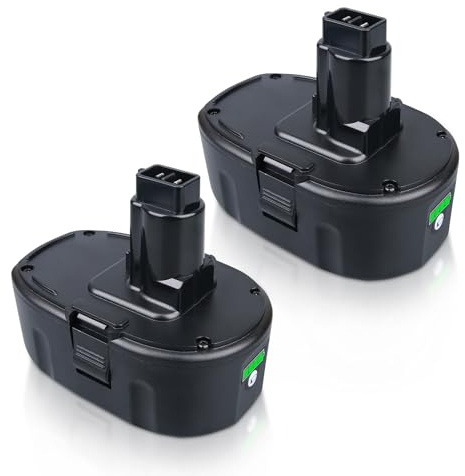 DC9096 18V 6.0Ah 2PACK Li-ion Battery Replacement for Dewalt 18V Battery 18v batteries