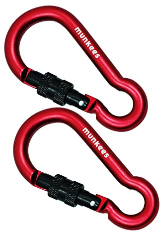 Munkees Karabiner Birne Schraubverschluss - Ø 8 x 80 mm