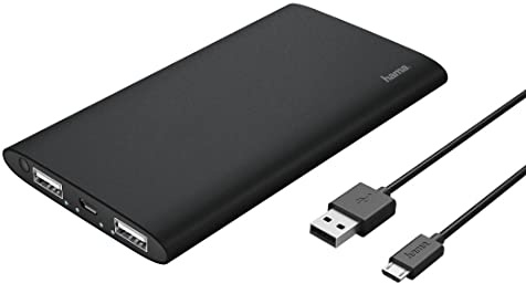 Hama Power Pack Premium Alu, 8000 mAh, Anthrazit, 00173735 (mAh, Anthrazit)