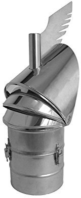 Rotowent Dragon B – Sich automatisch Kamin Schornstein Regenhaube für Rohr einfüllen zu Edelstahl 15,2 cm 20,3 cm 25,4 cm