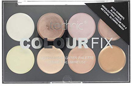Technic Colour Fix 8 Colour Cream Highlighter Palette